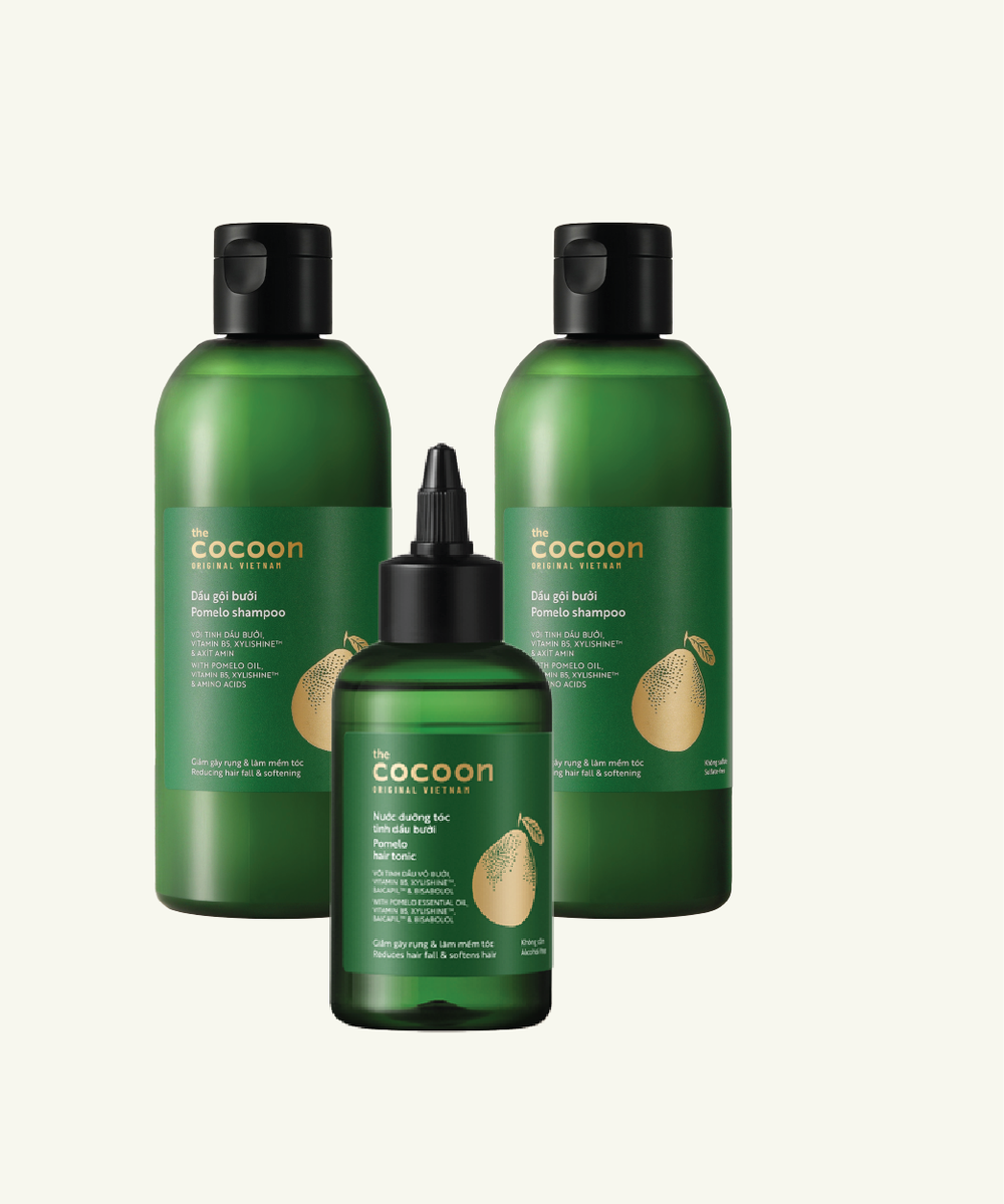 Cocoon Pomelo Shampoo & Tonic Trio — product detail
