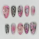 Celestial Flora press-on nails by Jess Nailbox