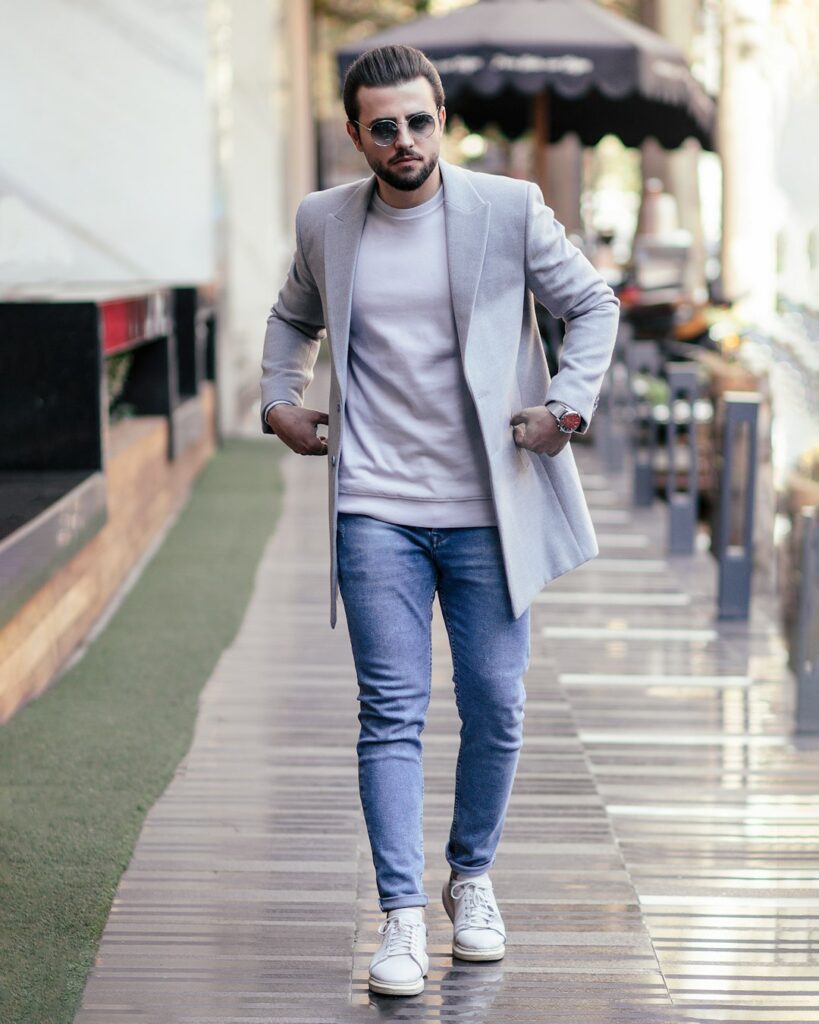 Áo blazer nam dáng thoải mái