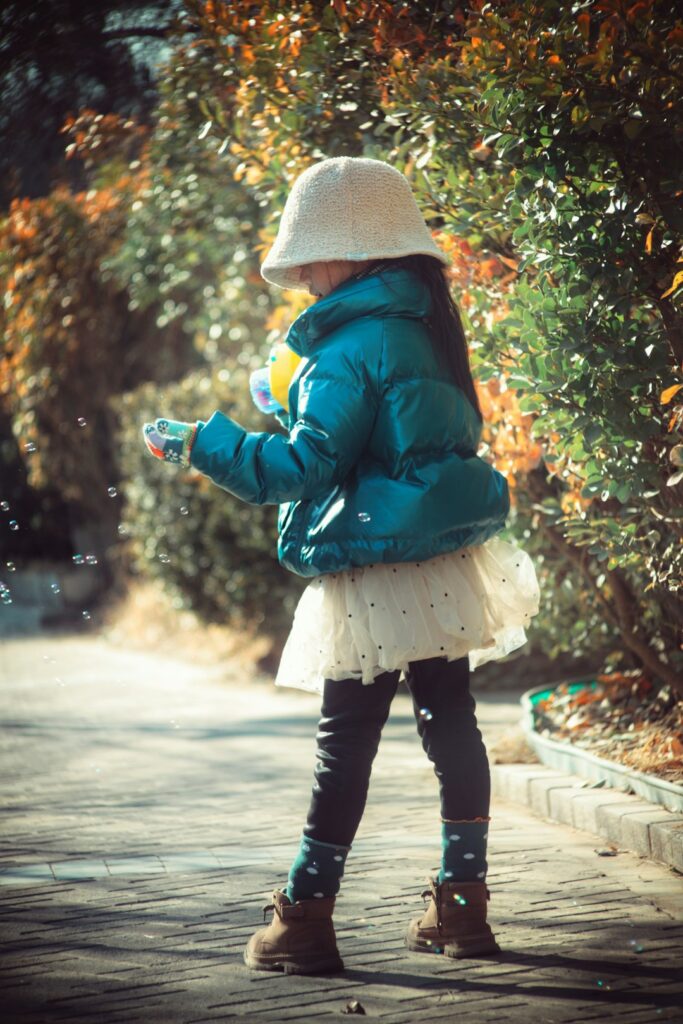 Áo khoác trẻ em chần bông